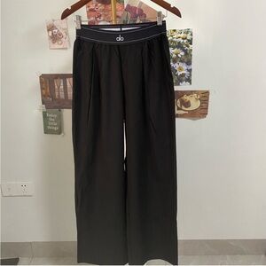 ALO Yoga Black Women's Wide-Leg Pants